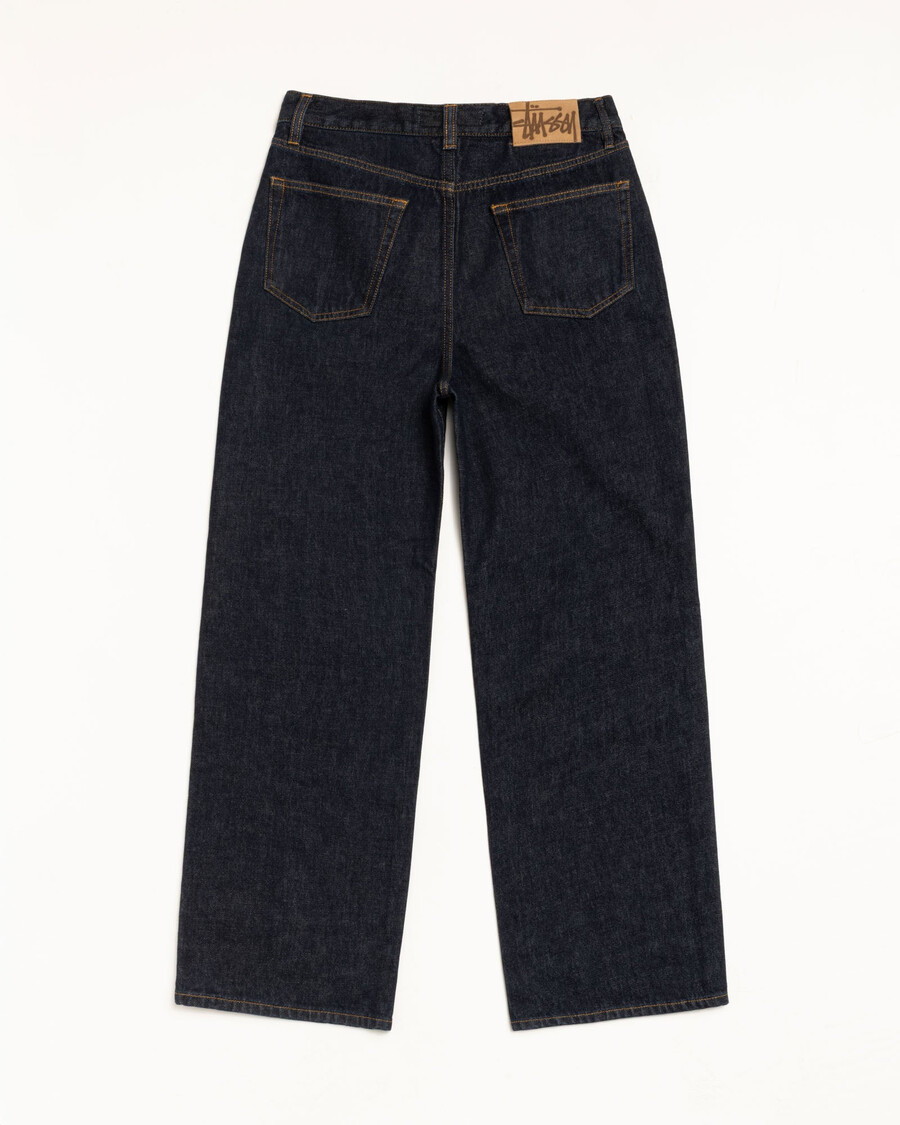 entspannte jeans aus denim