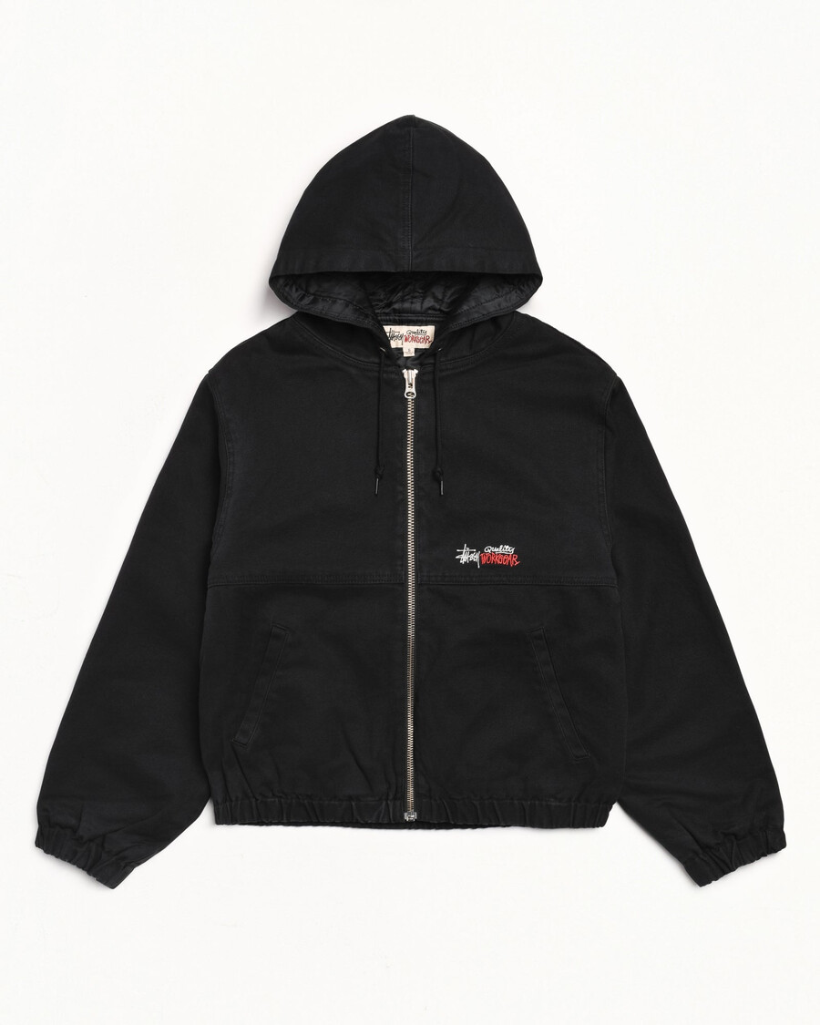 isolierte arbeitsjacke aus canvas