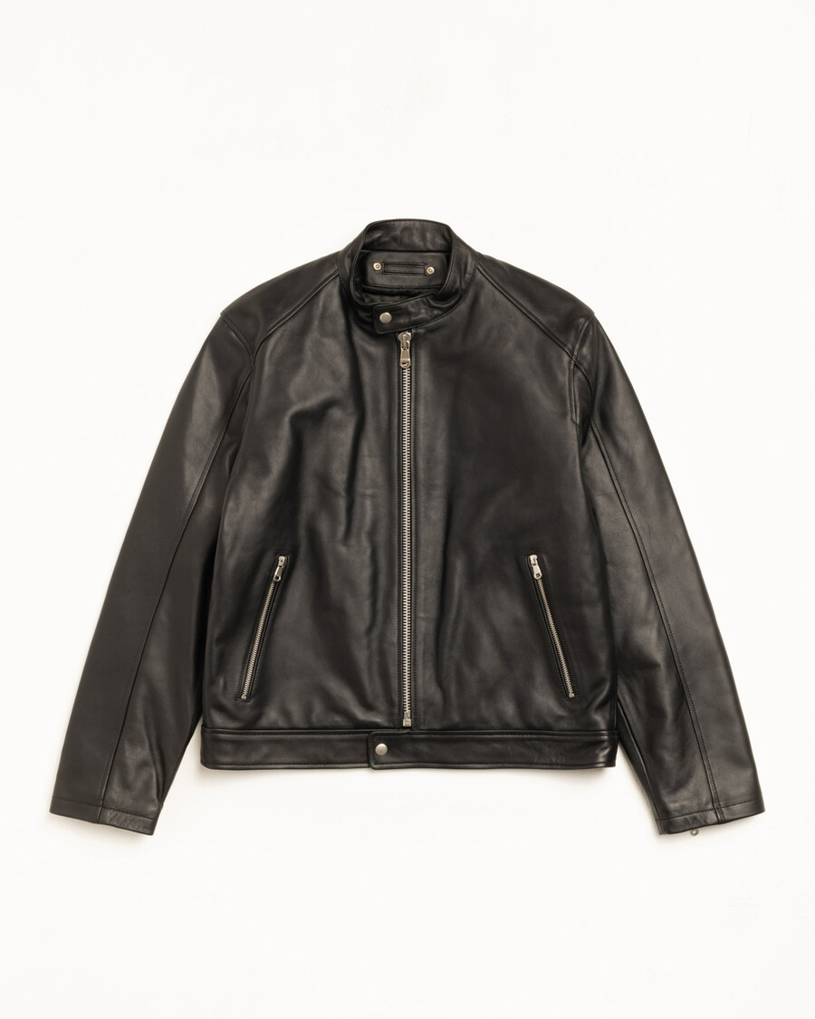 cafe racer lederjacke