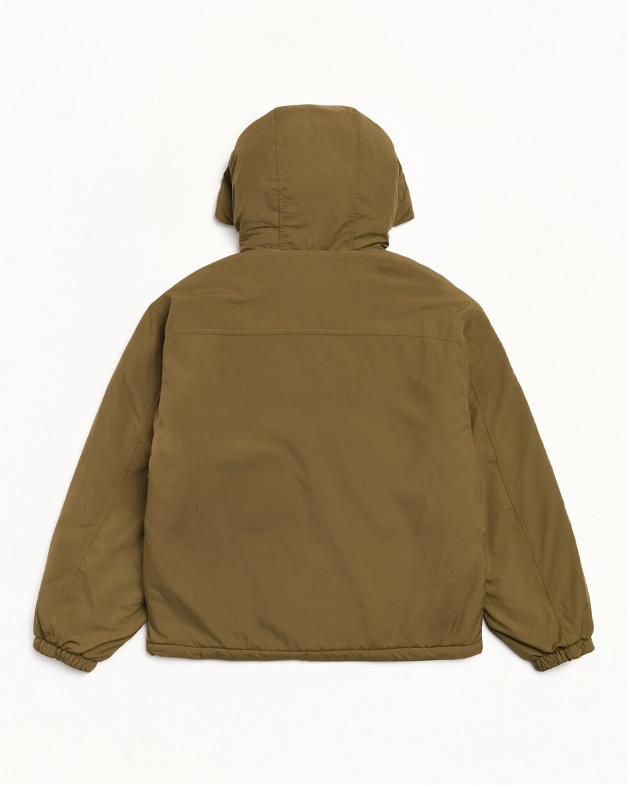 isolierte kapuzenjacke