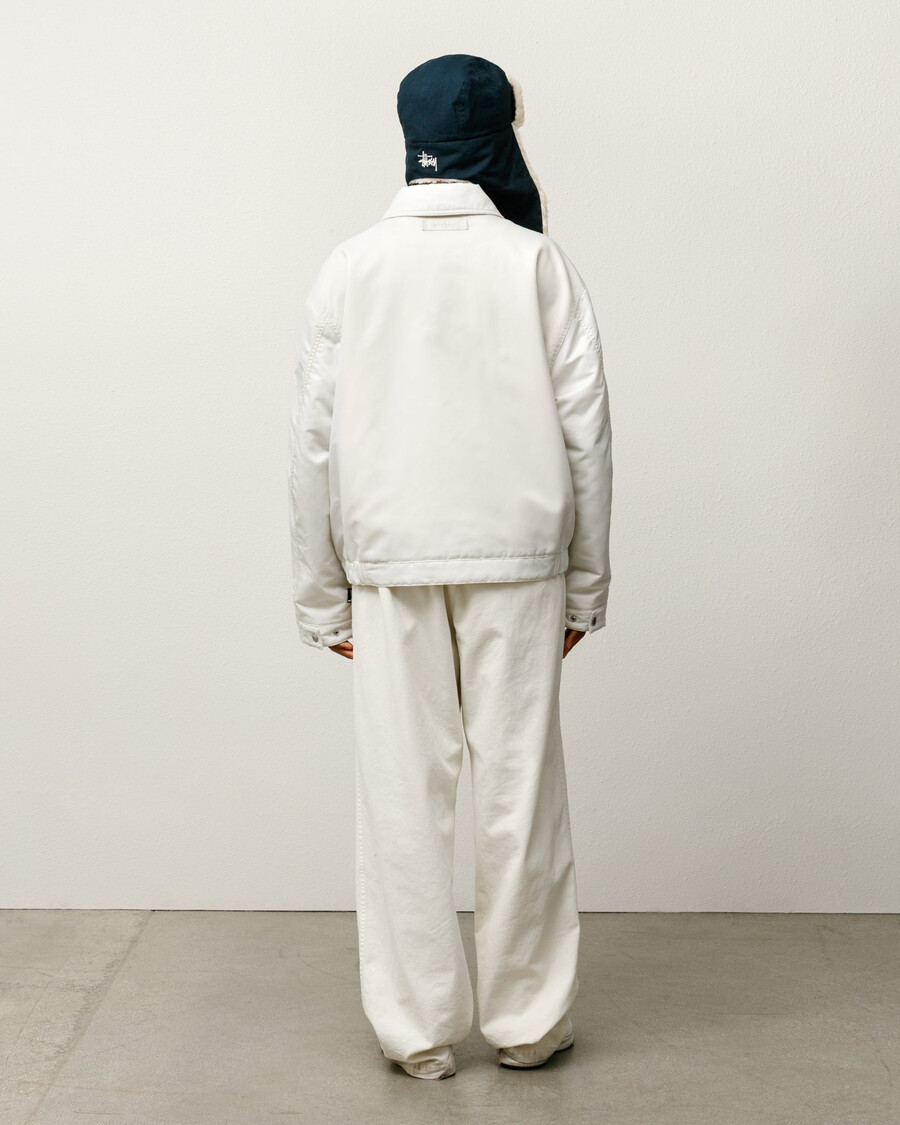 fleecegefütterte reißverschlussjacke