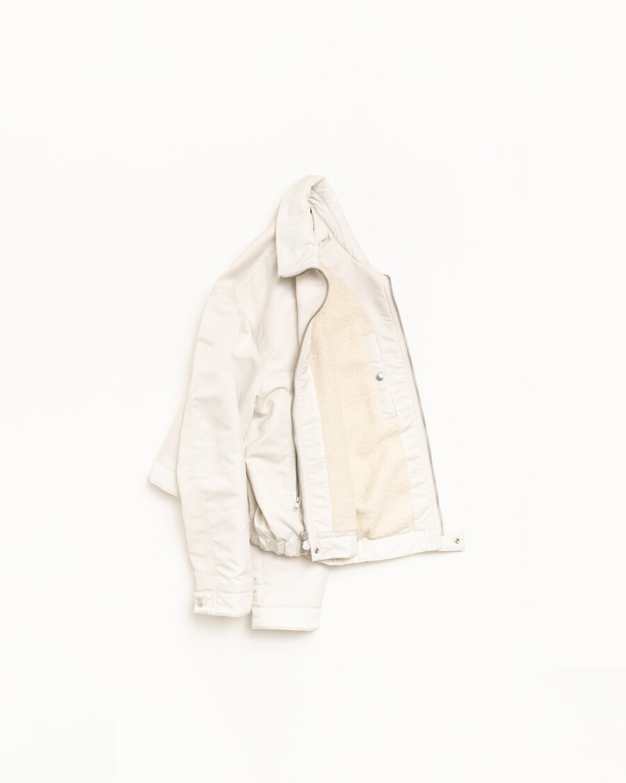 fleecegefütterte reißverschlussjacke