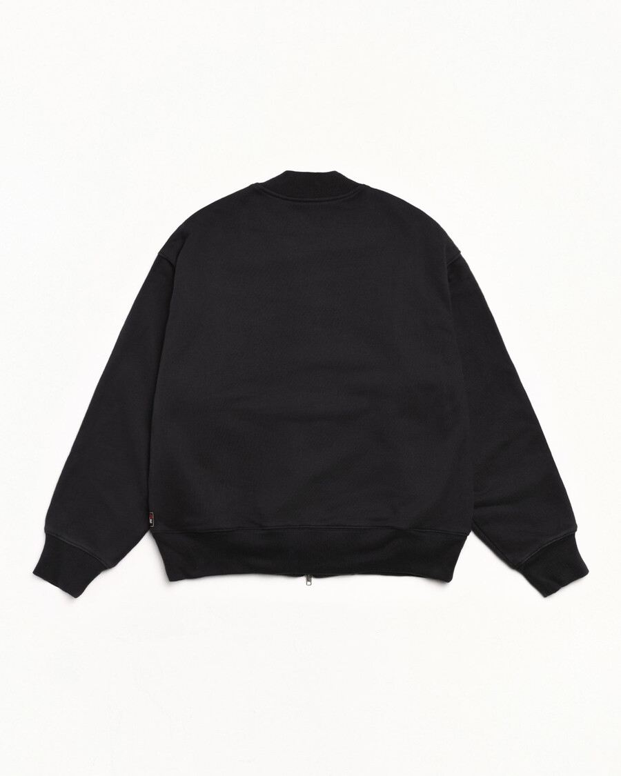 thermisch gefütterte fleece-bomberjacke