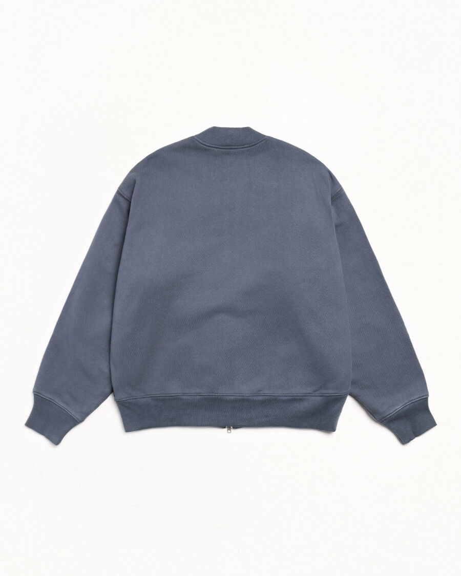 thermisch gefütterte fleece-bomberjacke