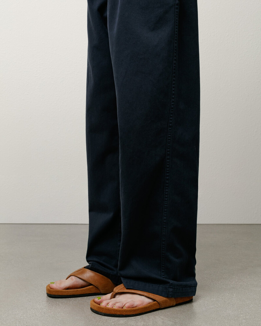 strandhose aus baumwolltwill