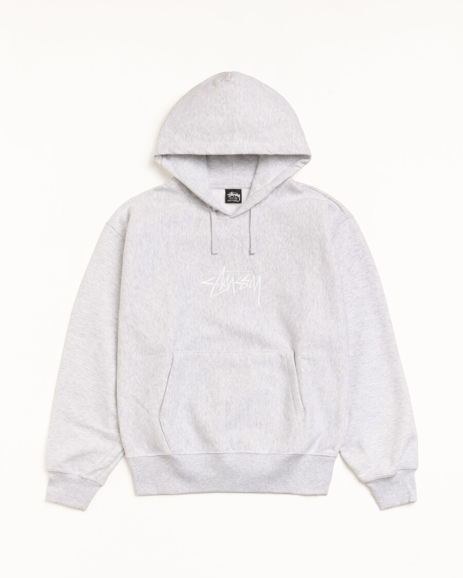 hoodie mit stock-logo-applikation
