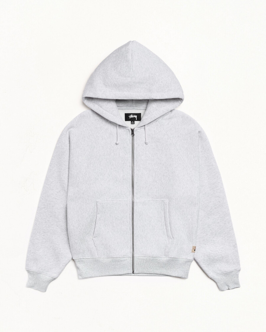 lässiger kapuzenpullover mit reißverschluss