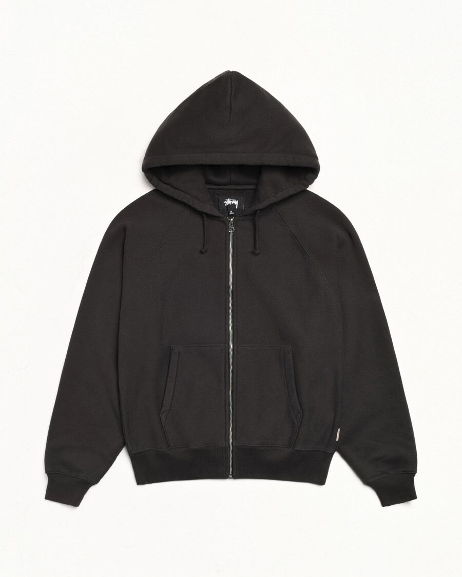 lässiger kapuzenpullover mit reißverschluss