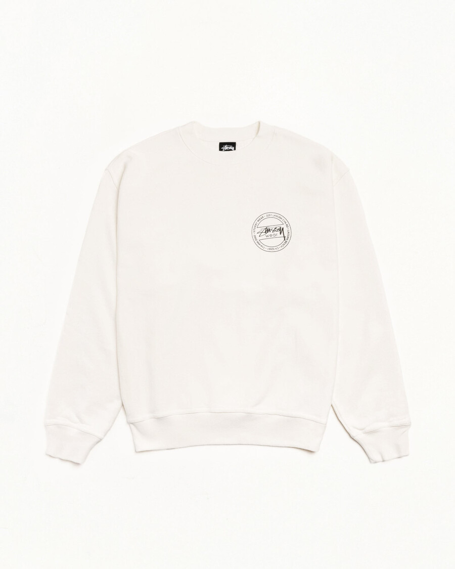 stüssy wear crew pigmentgefärbt