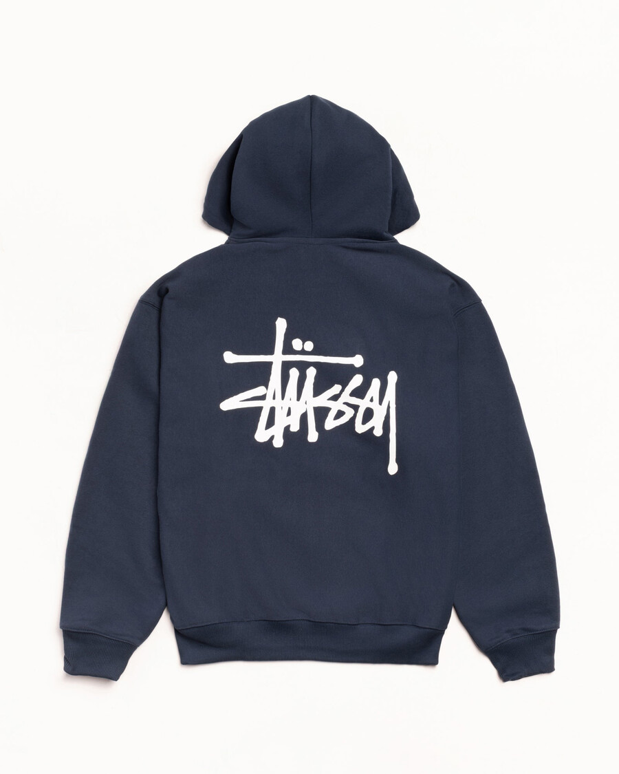 stüssy basic hoodie