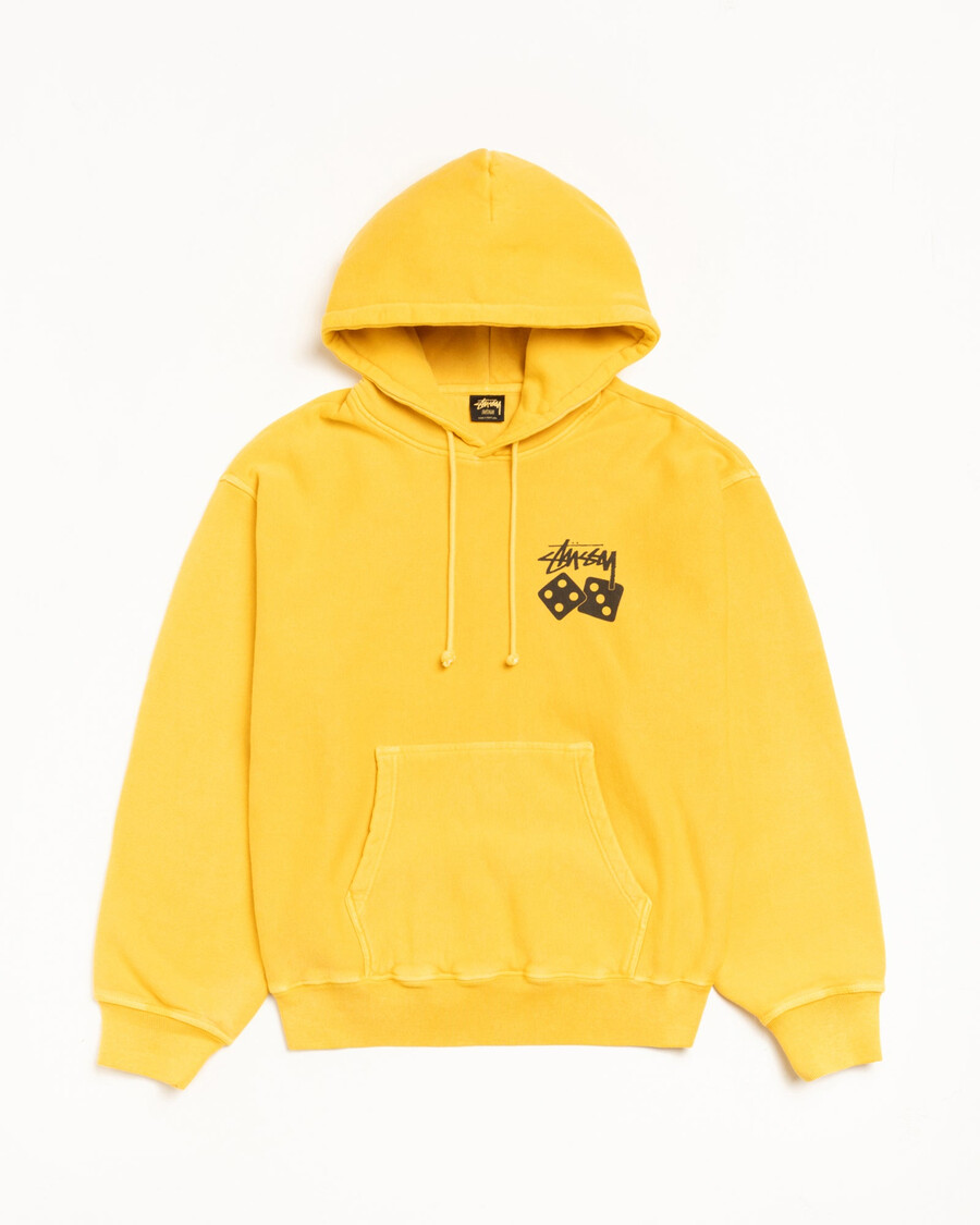 würfel-hoodie pigmentgefärbt