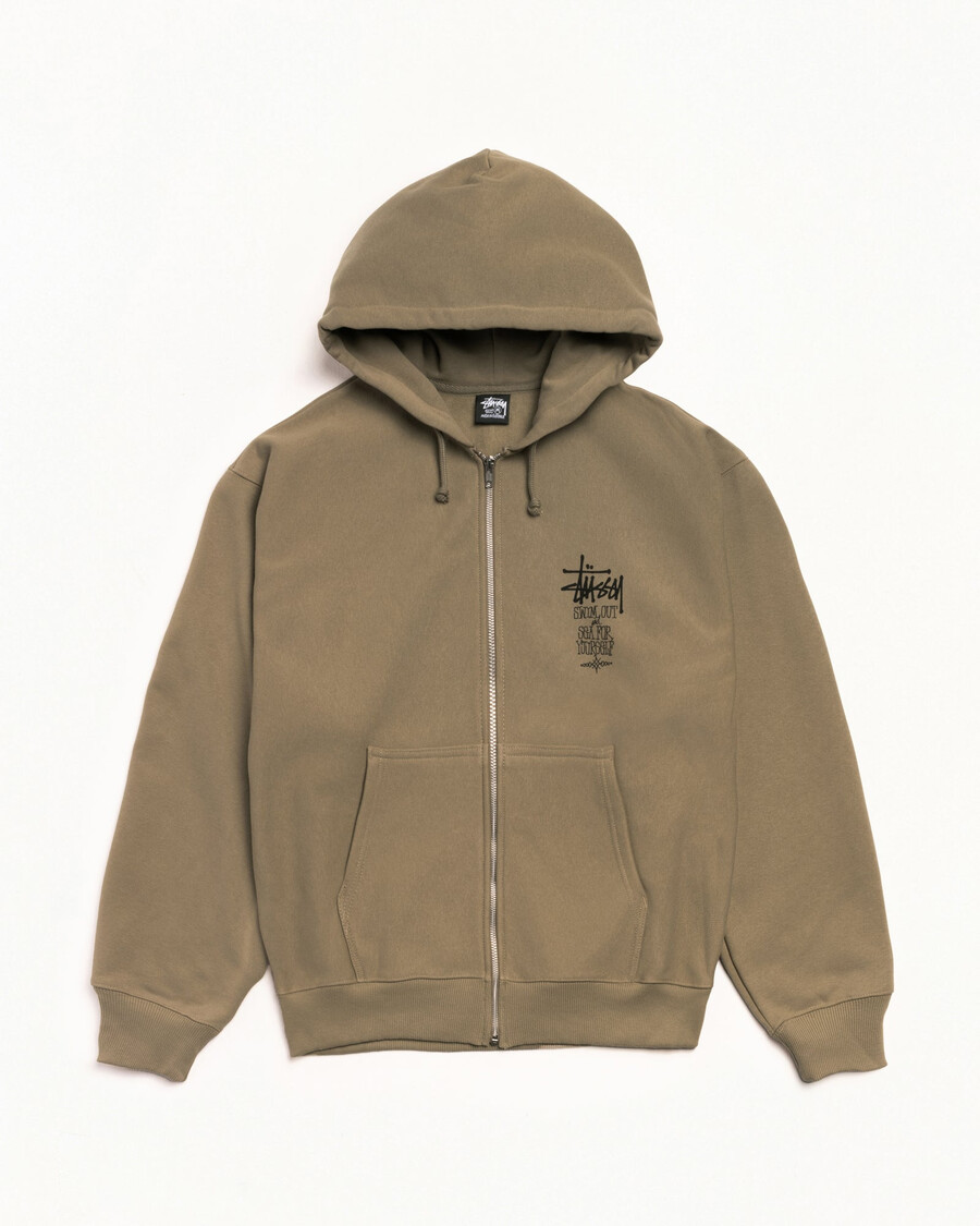 swim out zip hoodie