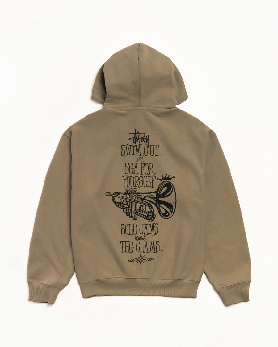 swim out zip hoodie
