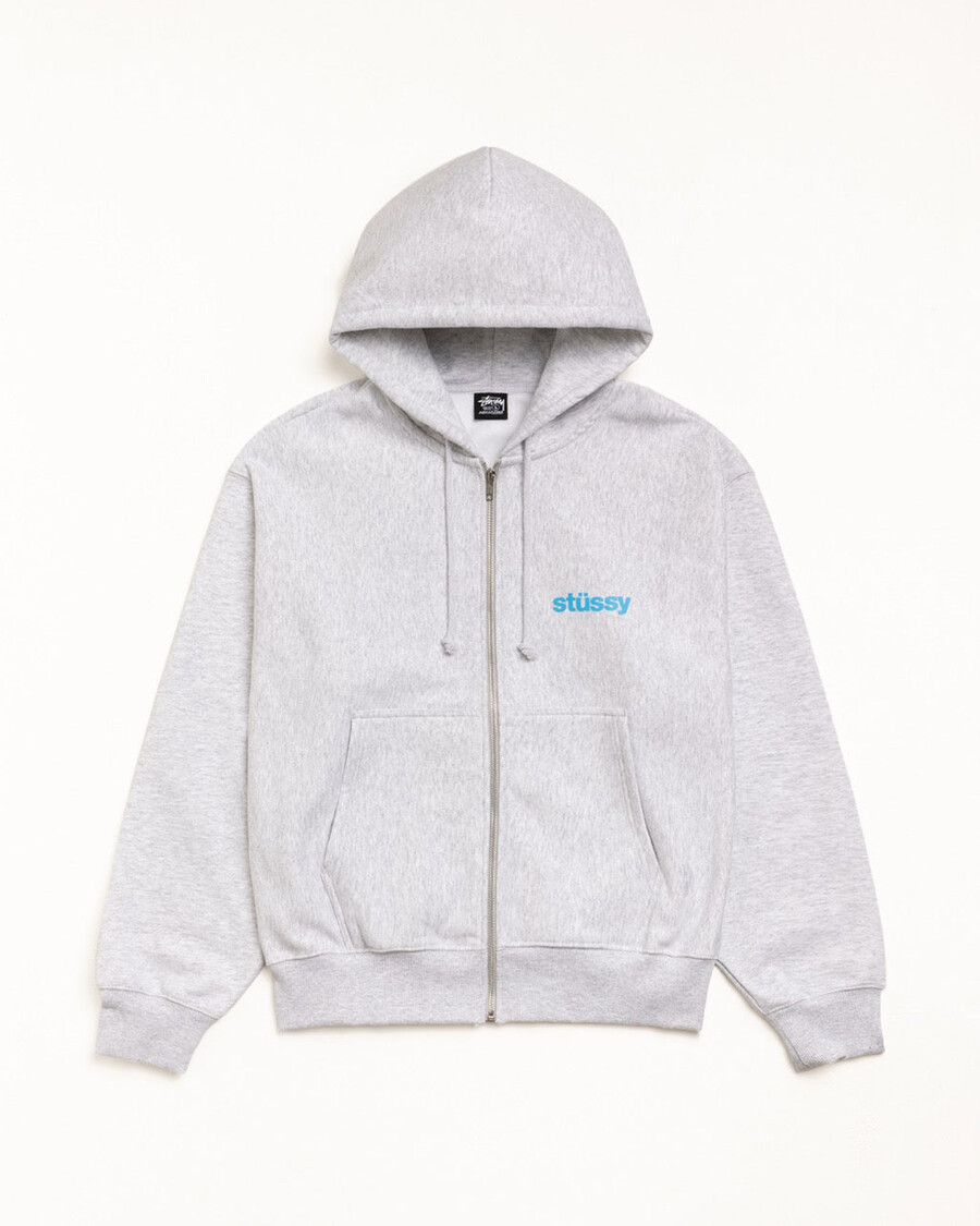 robuster kapuzenpullover mit reißverschluss