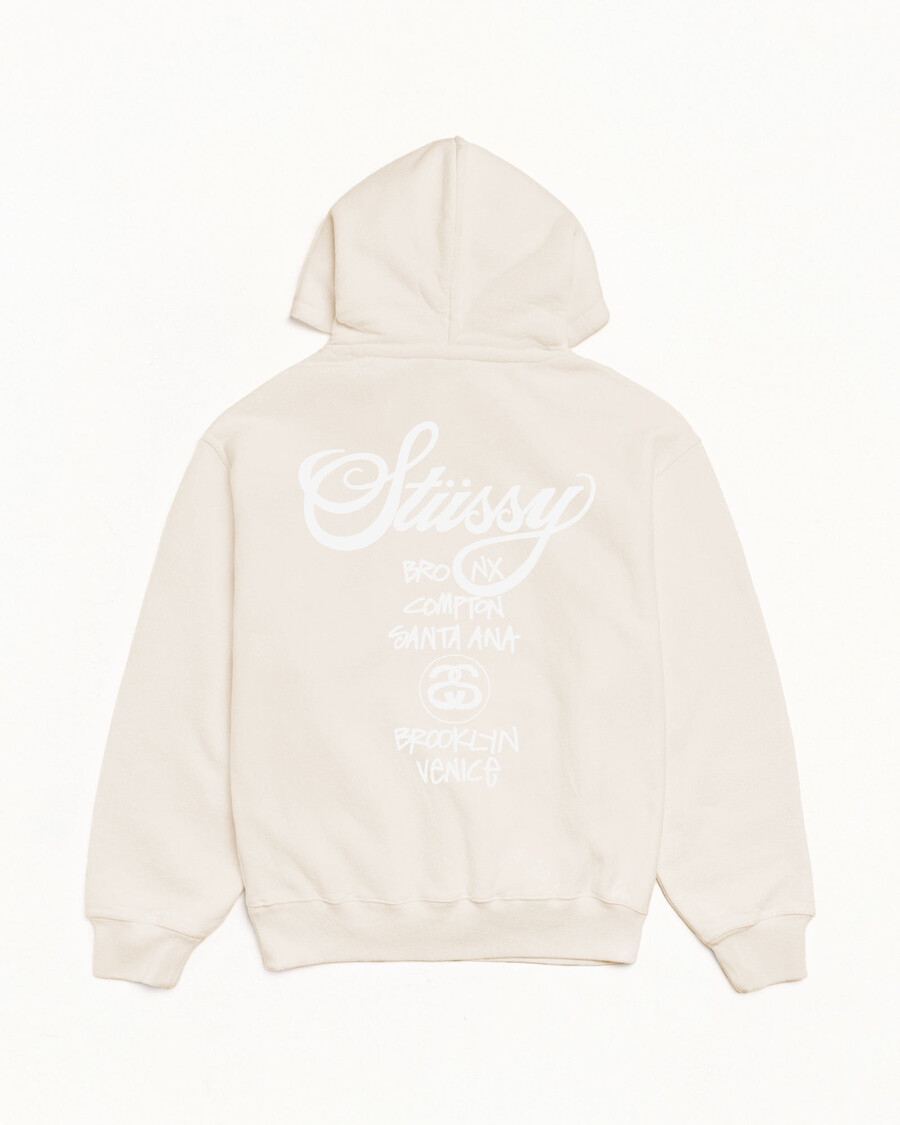 world tour hoodie pigmentgefärbt