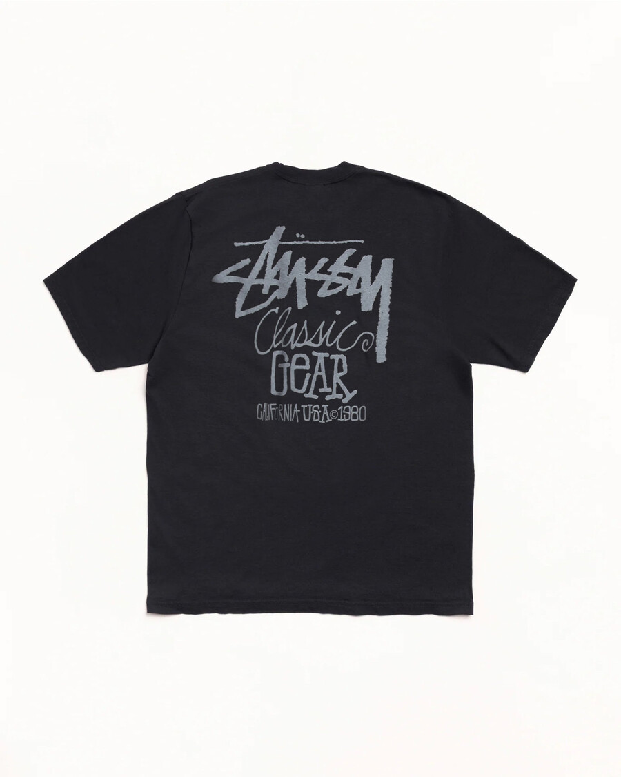 klassisches gear t-shirt pigmentgefärbt