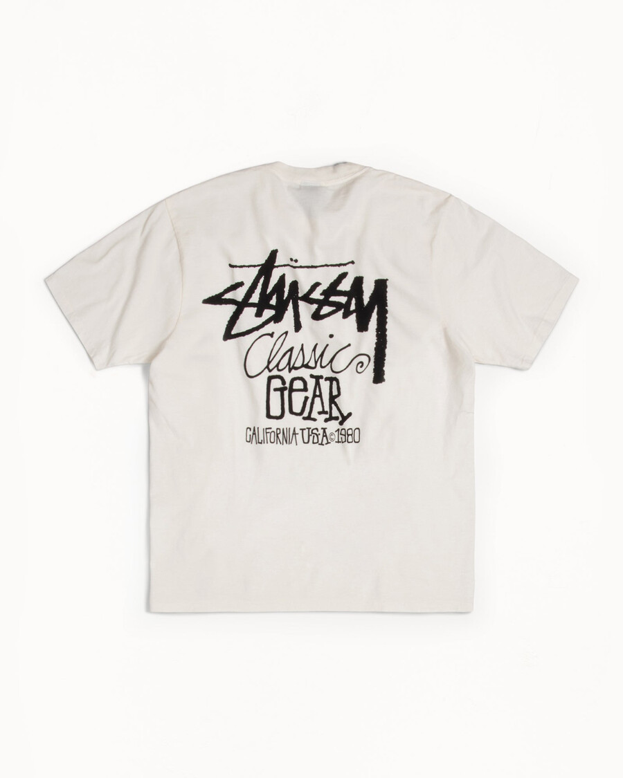 klassisches gear t-shirt pigmentgefärbt