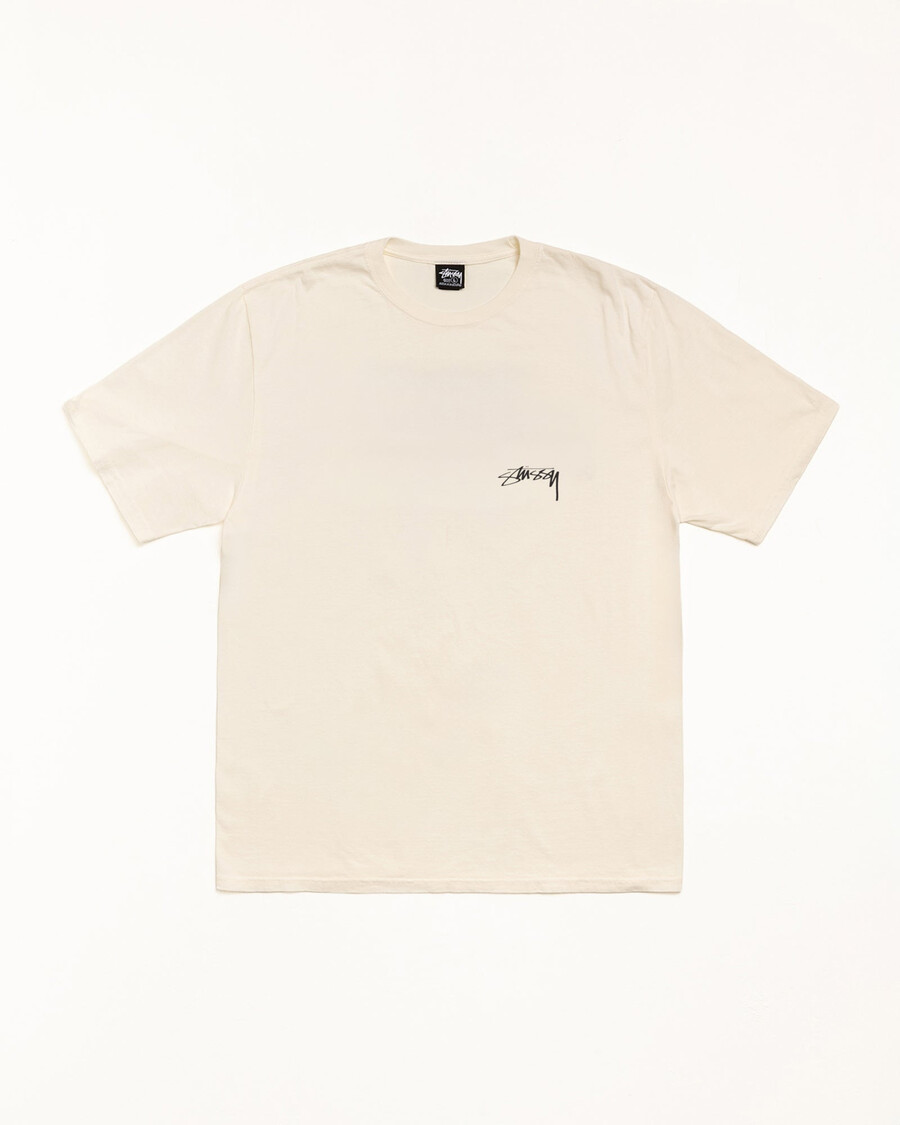 schlangen-t-shirt pigmentgefärbt