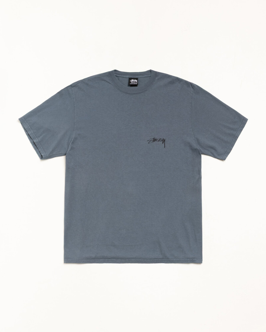 schlangen-t-shirt pigmentgefärbt
