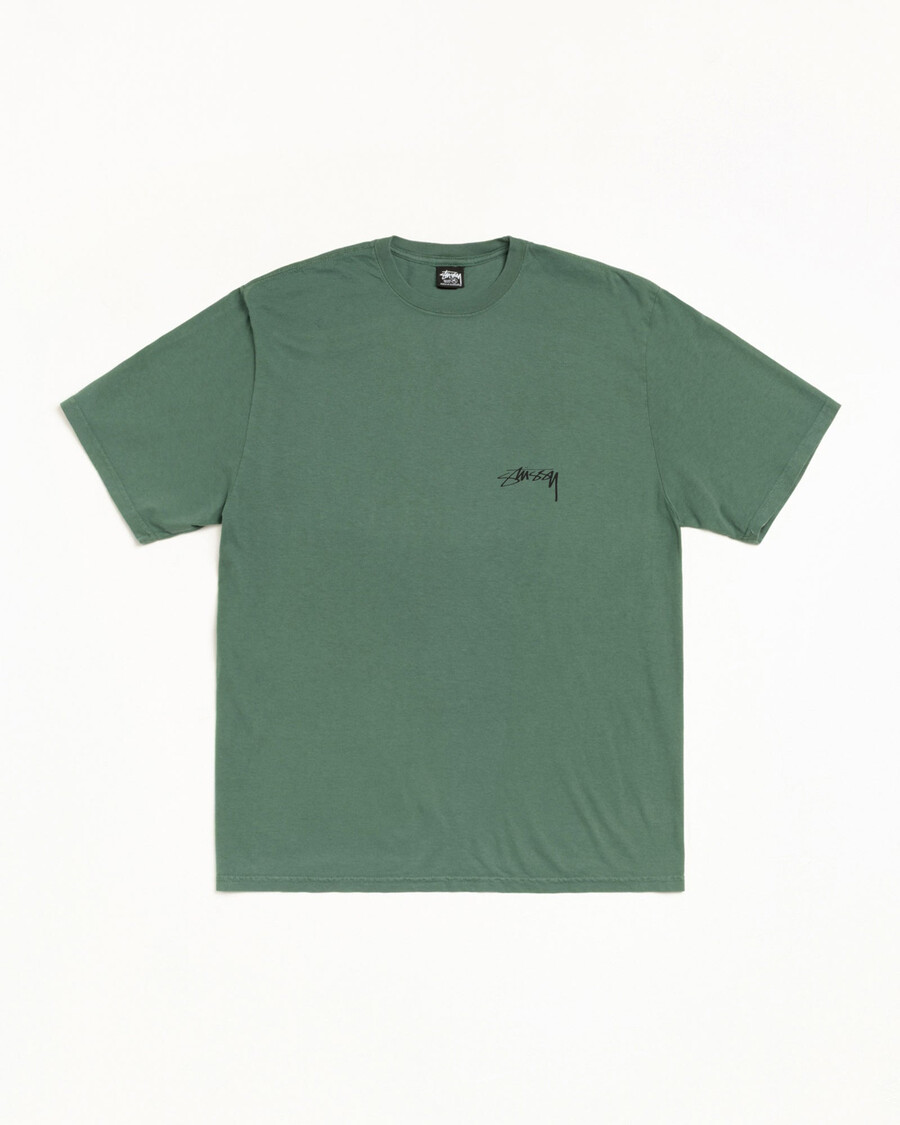schlangen-t-shirt pigmentgefärbt