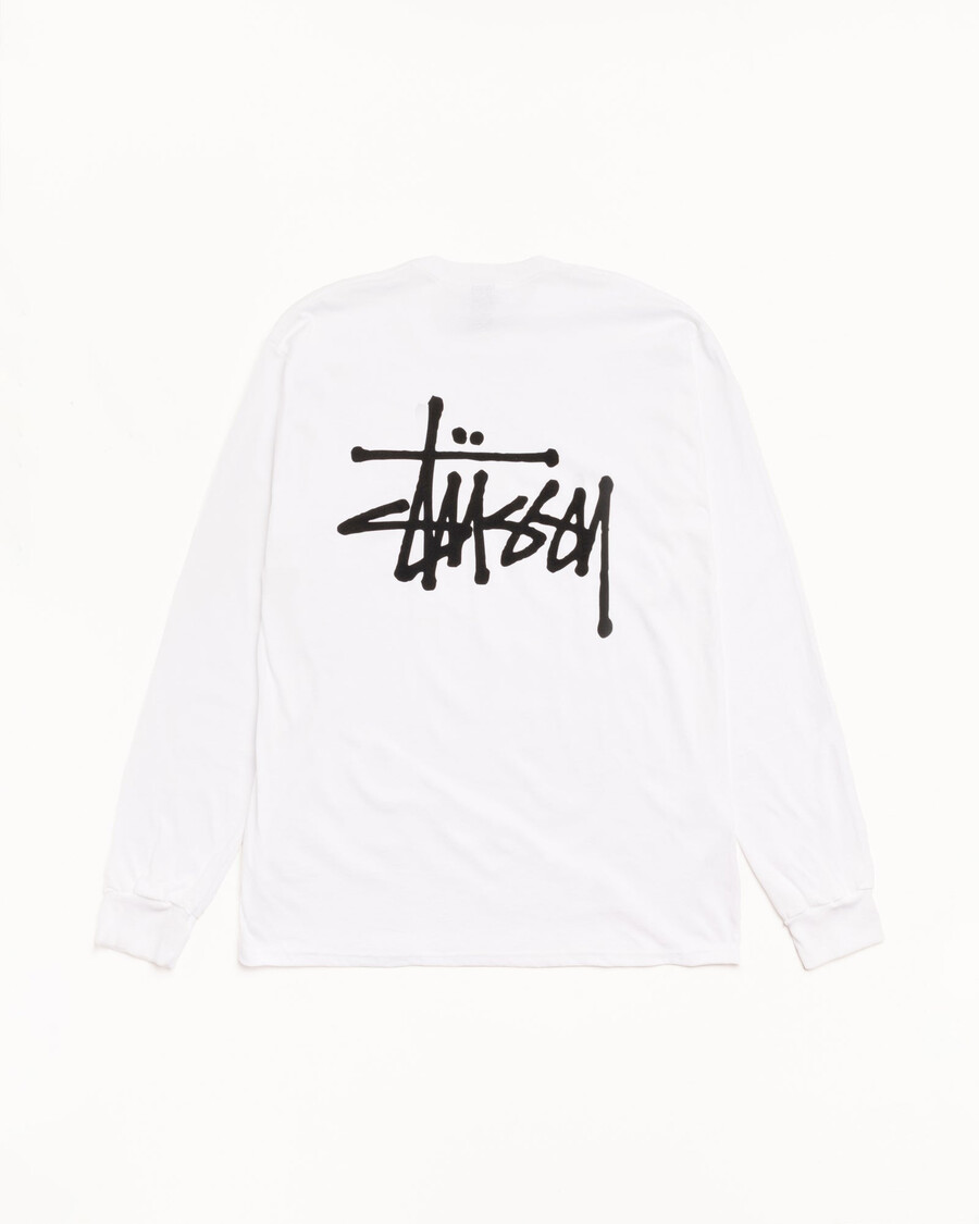 basic stüssy langarmshirt