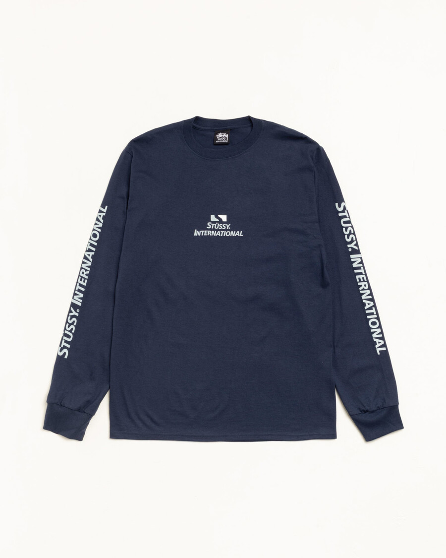 stüssy international ls tee