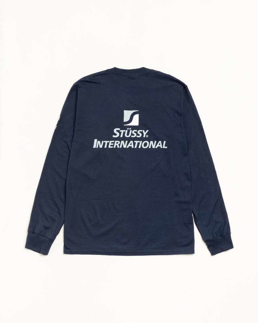 stüssy international ls tee