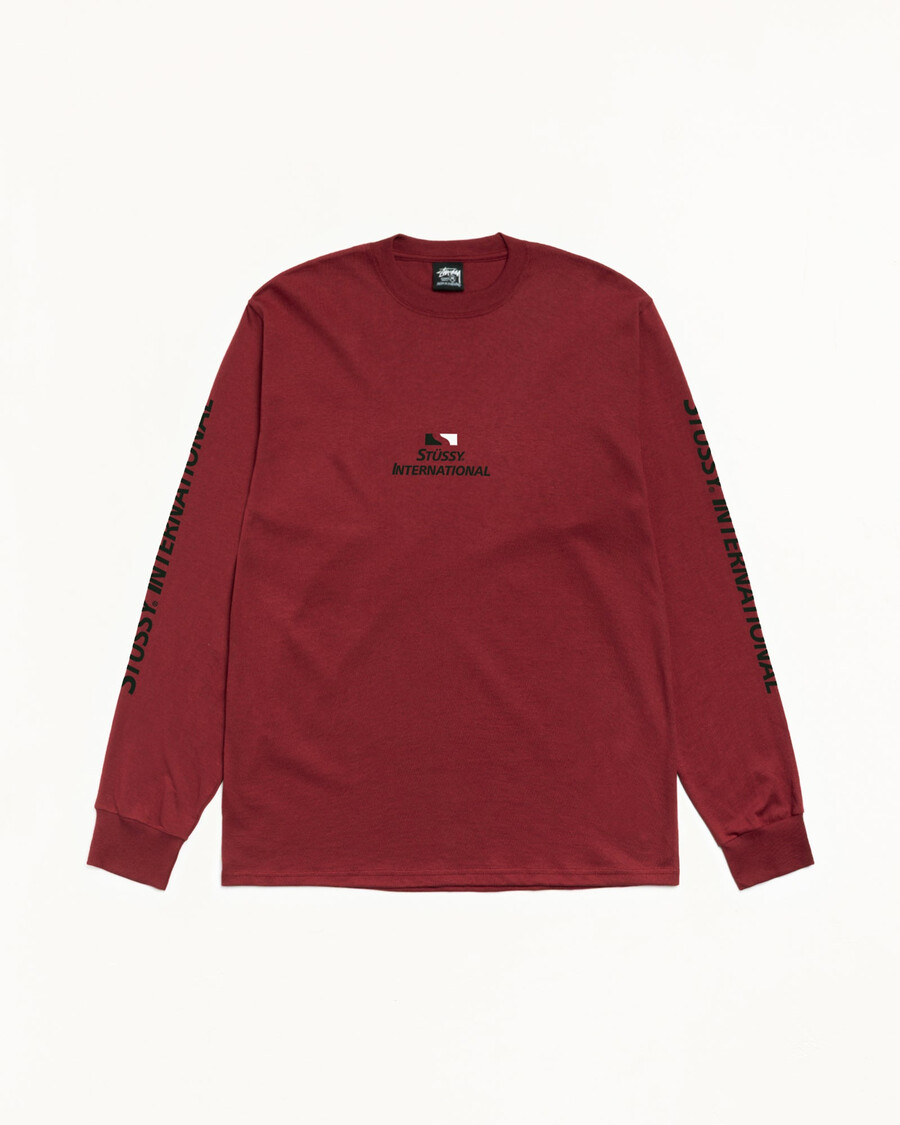 stüssy international ls tee